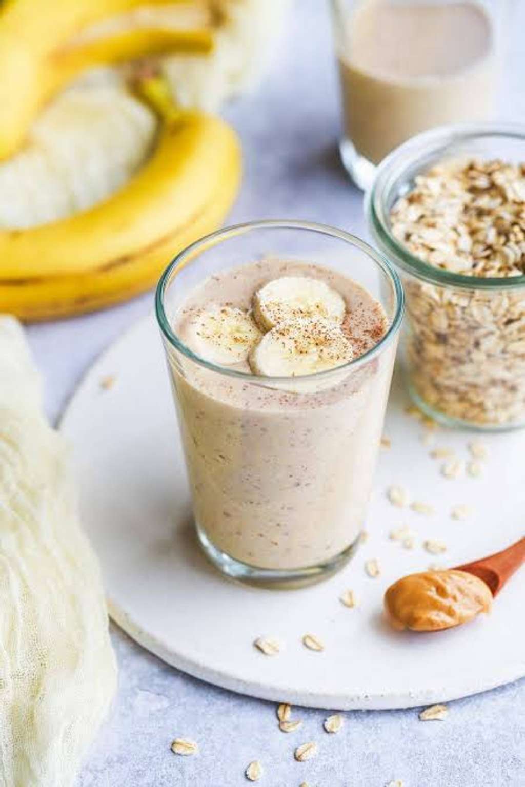 Oats Banana Milkshake