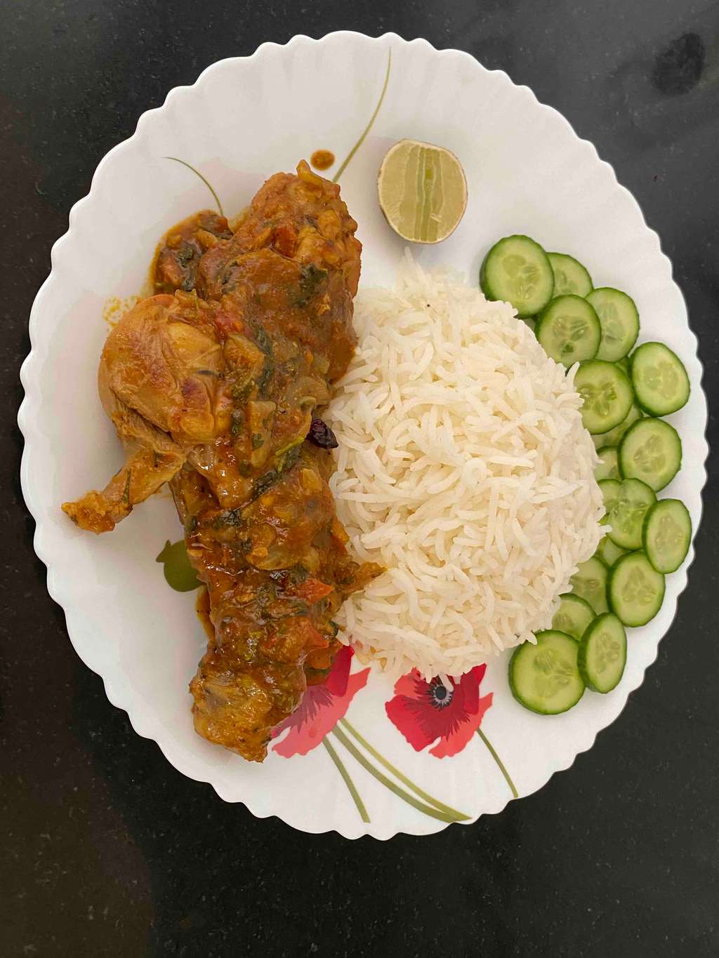 Ghee Chicken for 2 people 