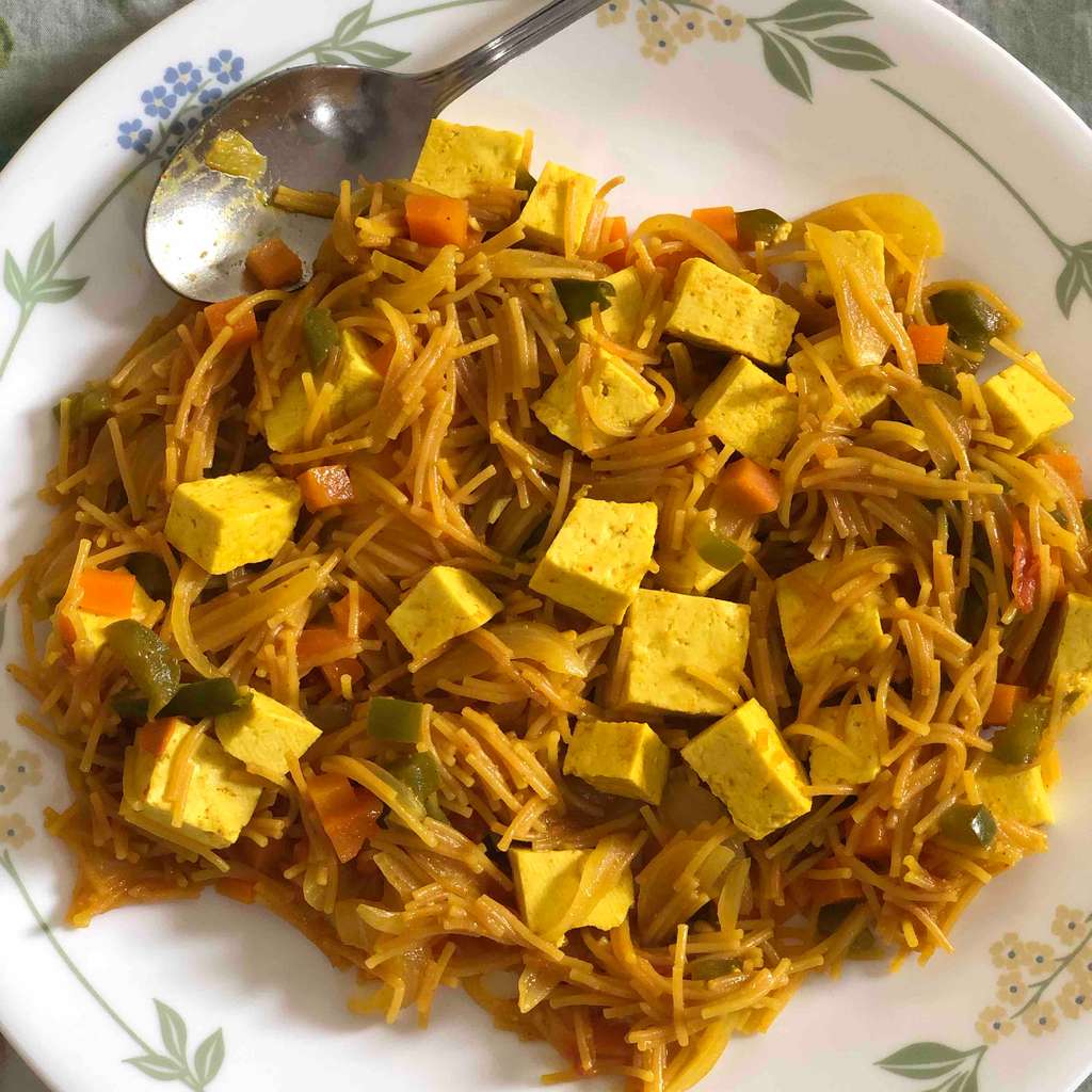 Vermicelli with Tofu