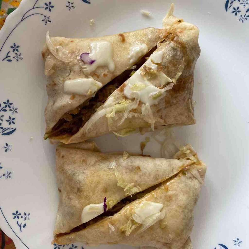 Chicken tortilla pockets/wraps 