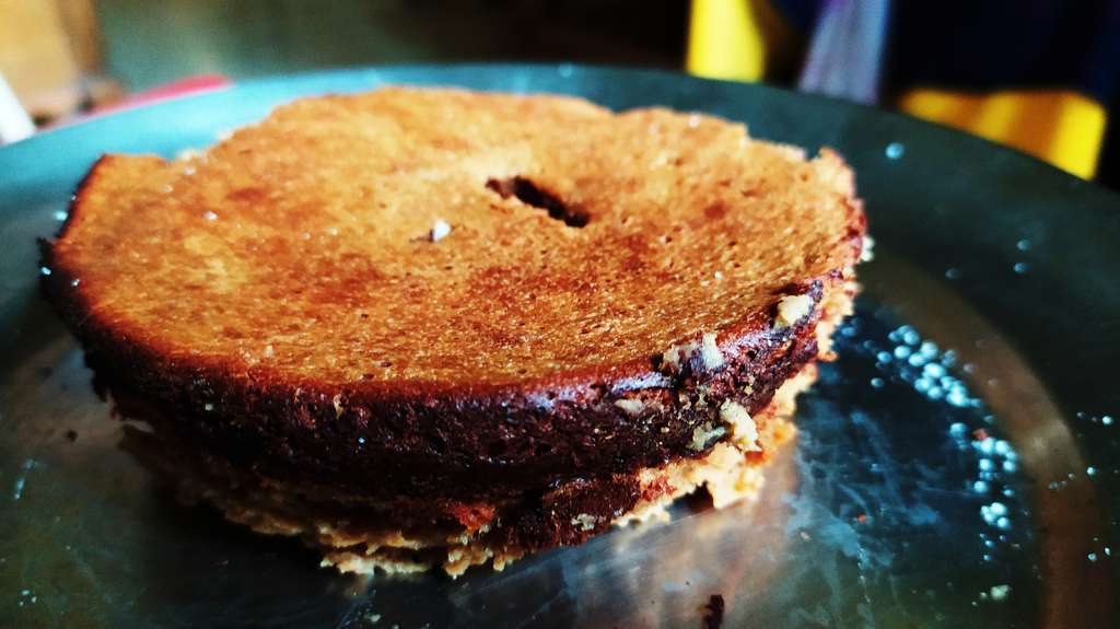 Whey banana Coffee peanut butter  Cake 