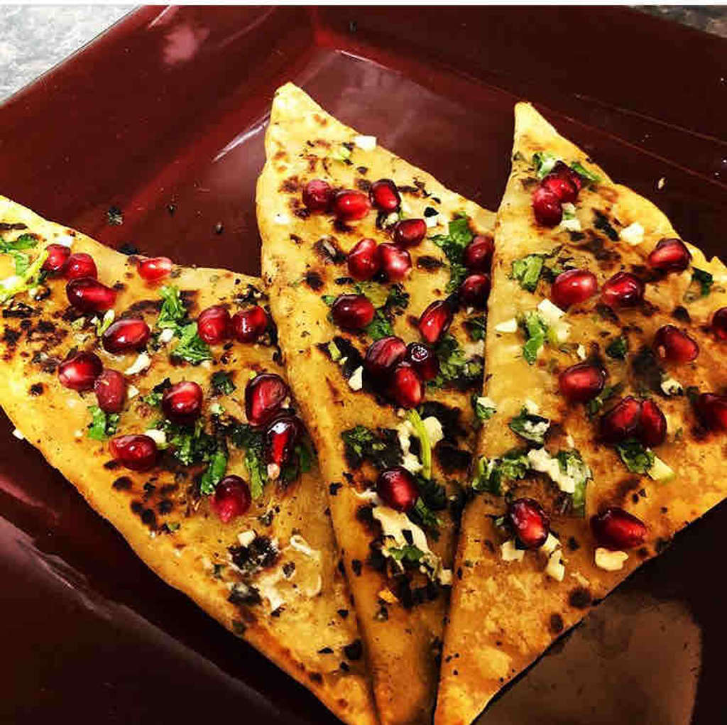 shrimp paratha