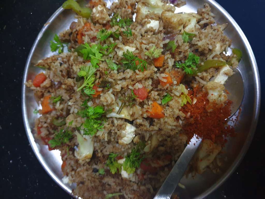 Soya keema pulao