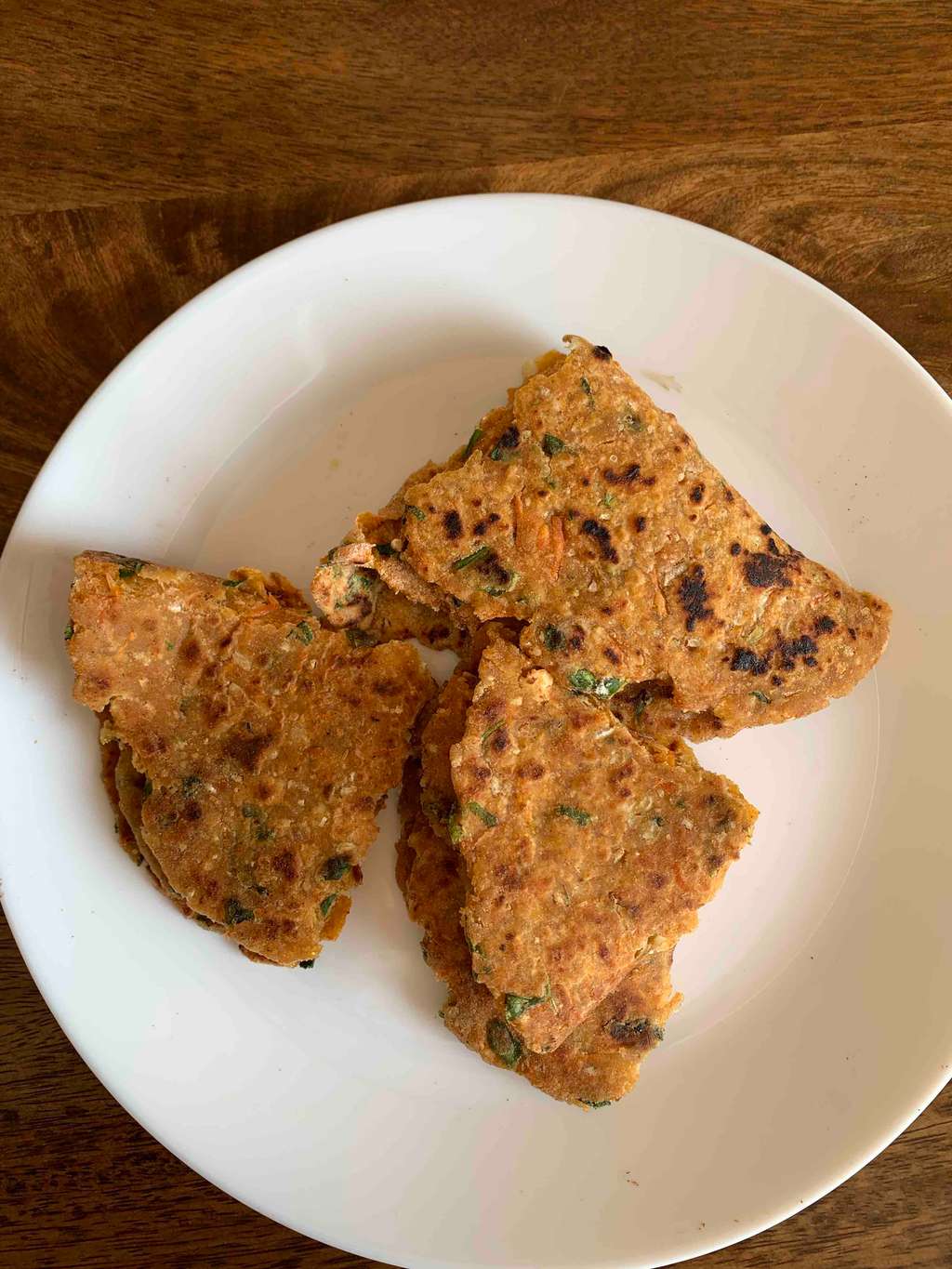 Mix Veg Parathas