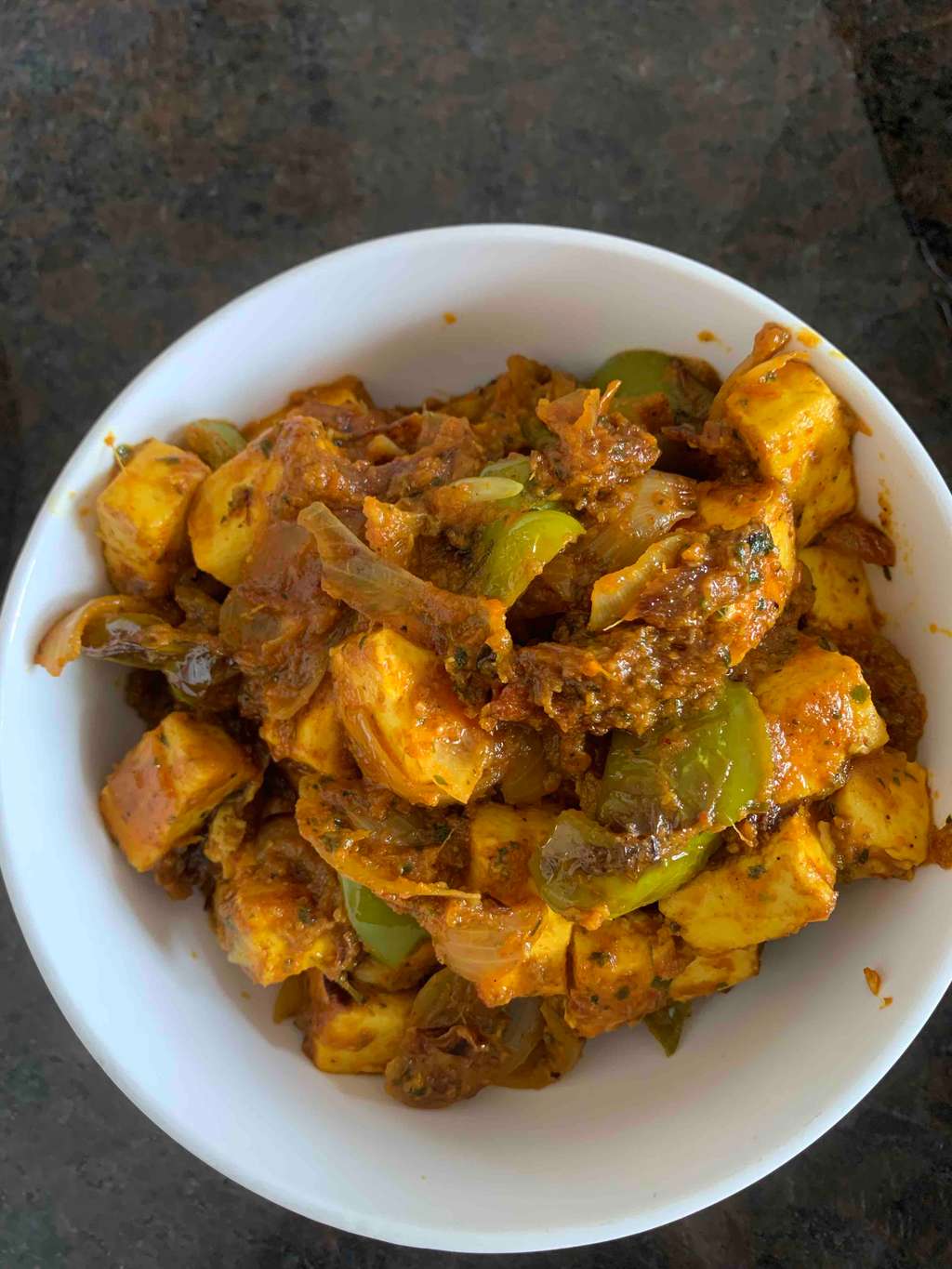 Kadhai Paneer in minutes