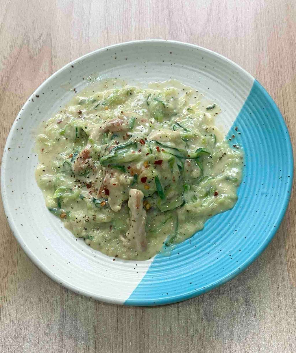 chicken and zoodles pasta 