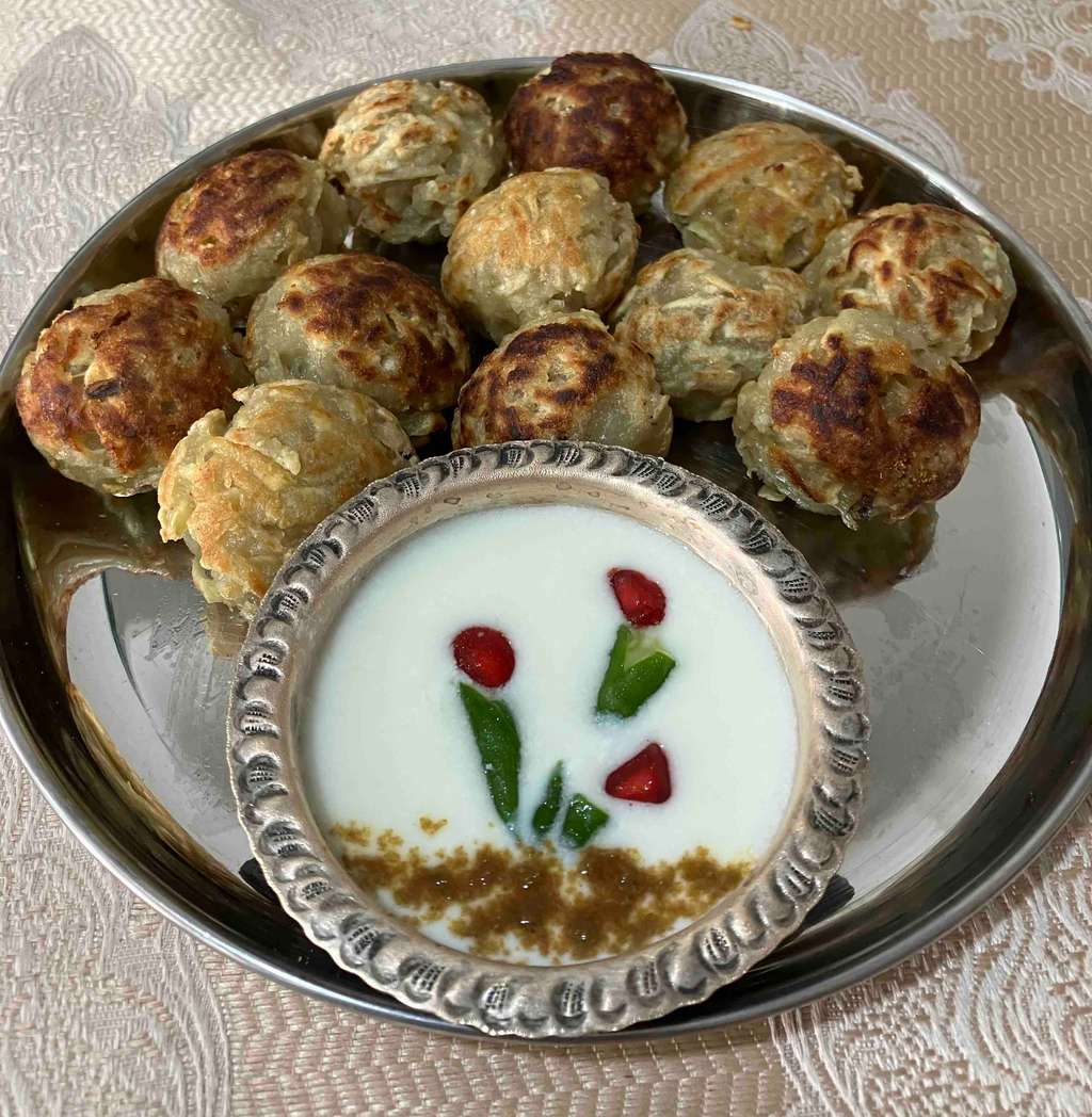 sweet potato and sama flour appe 