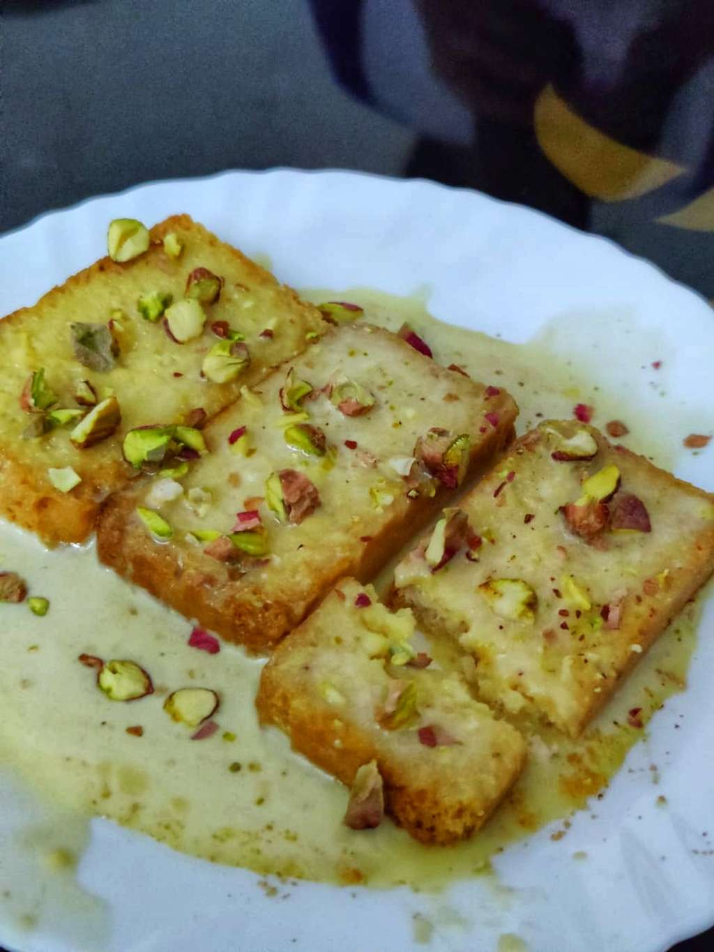 #FITTRMasterchef  High protein shahi tukda