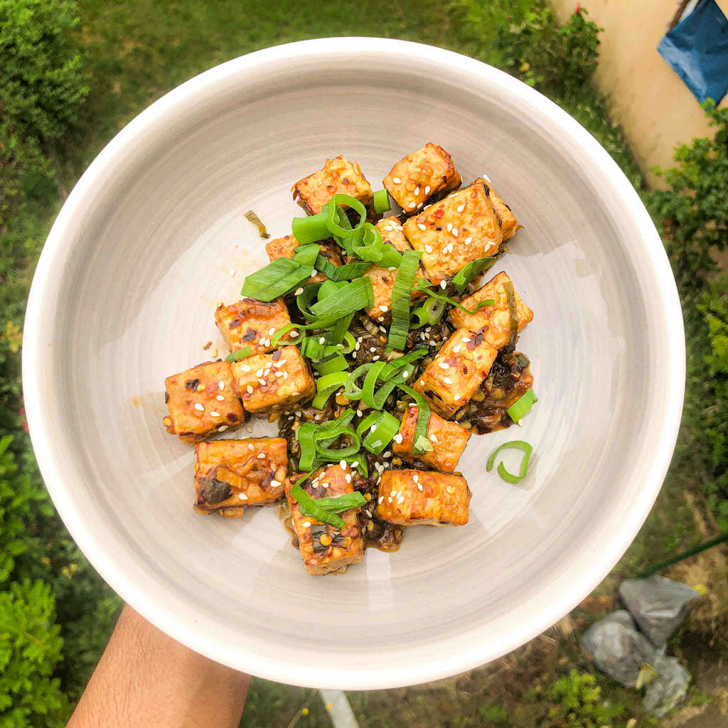 Crispy tofu