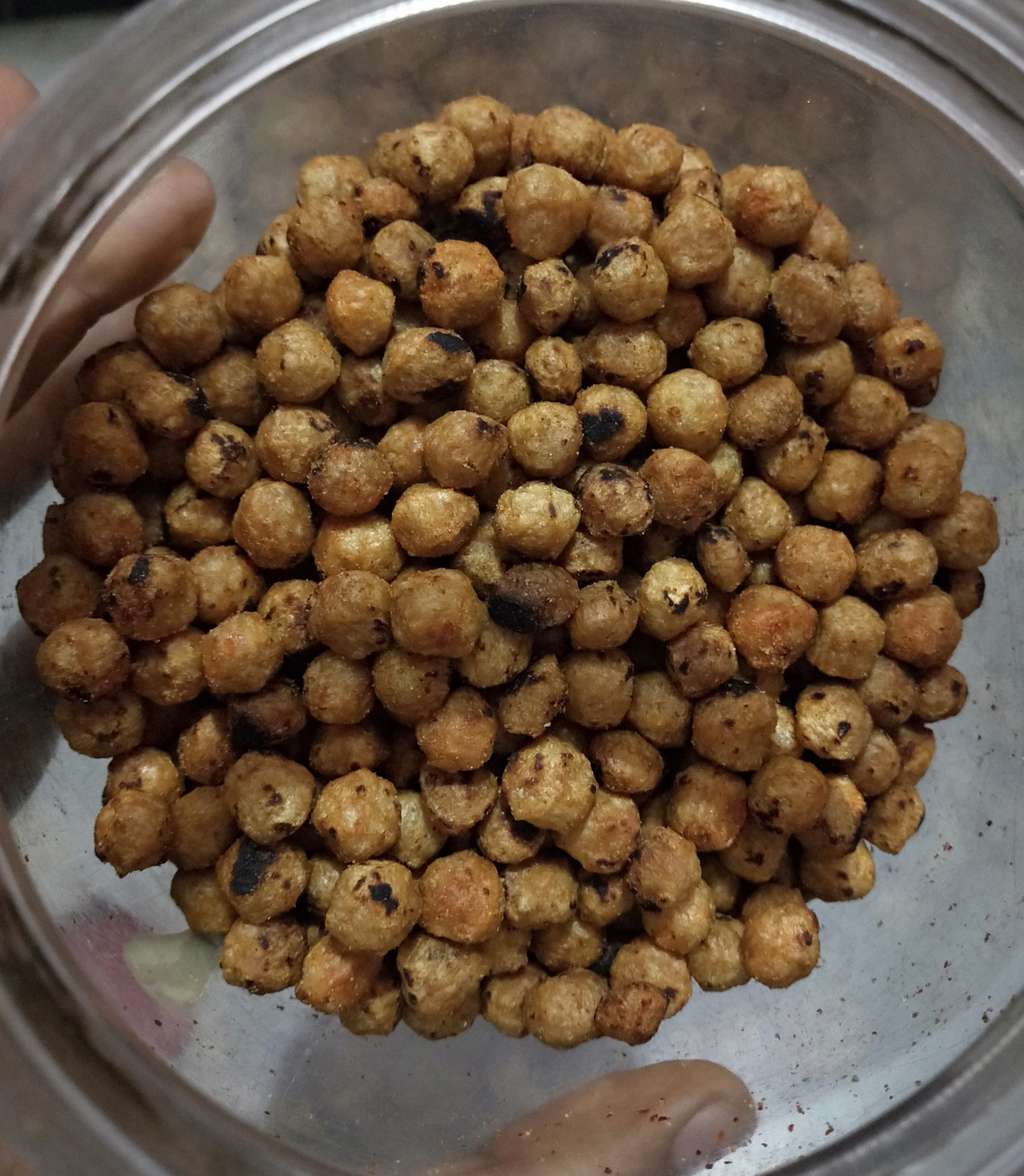 Ghee Roasted Soya Chunks (Quick Snacks)