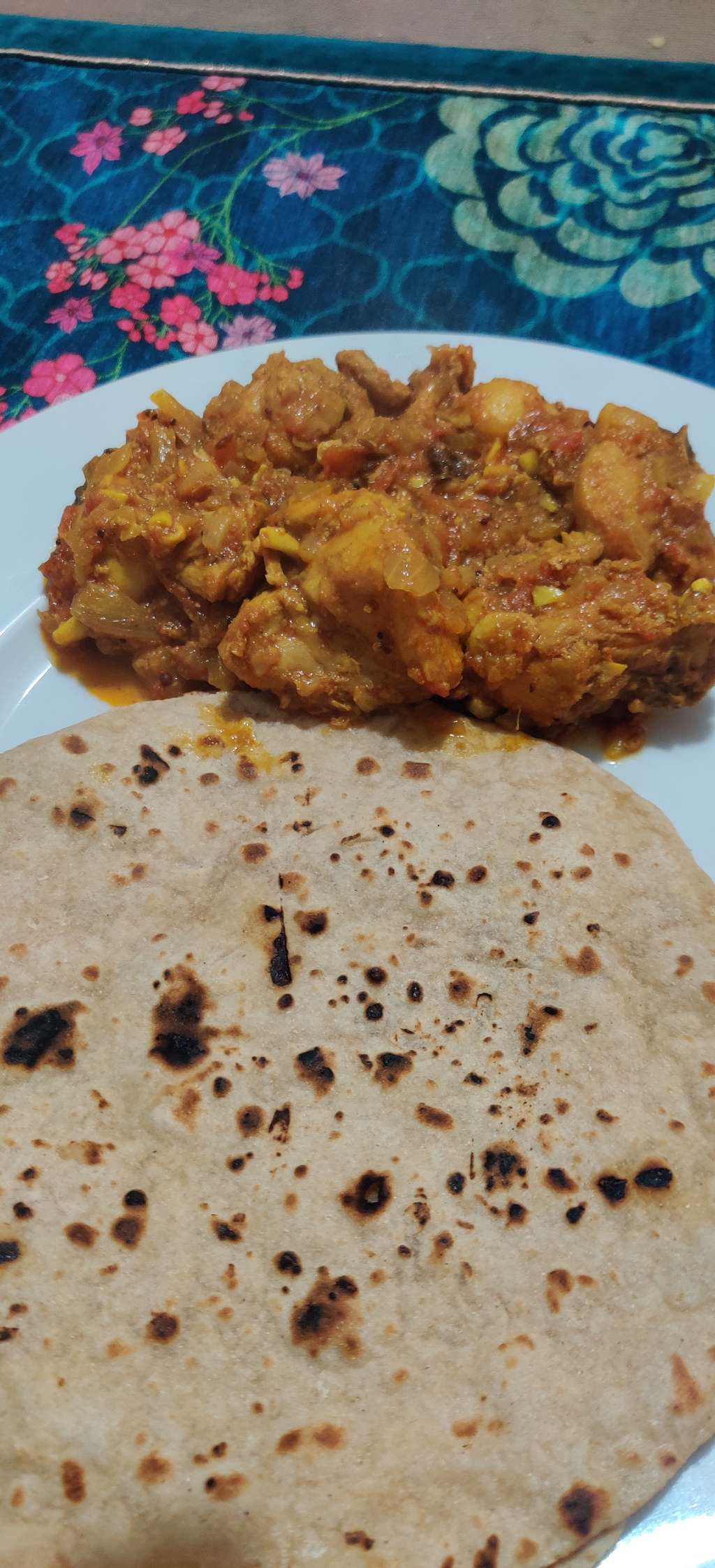 Chicken dry punjabi style.