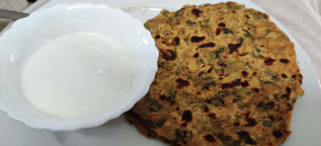 Soya Methi Paratha