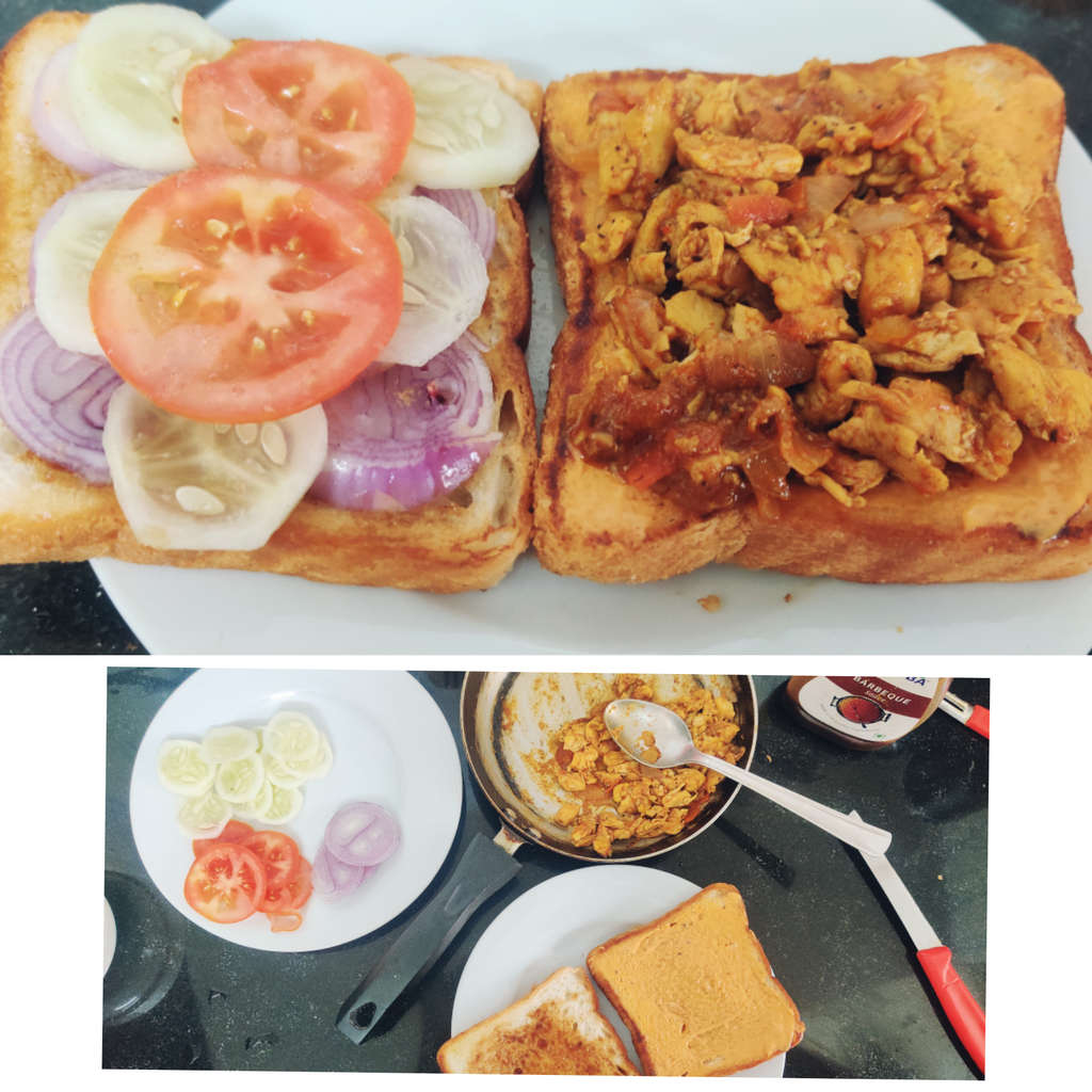 Chicken Tikka Sandwich 🥪