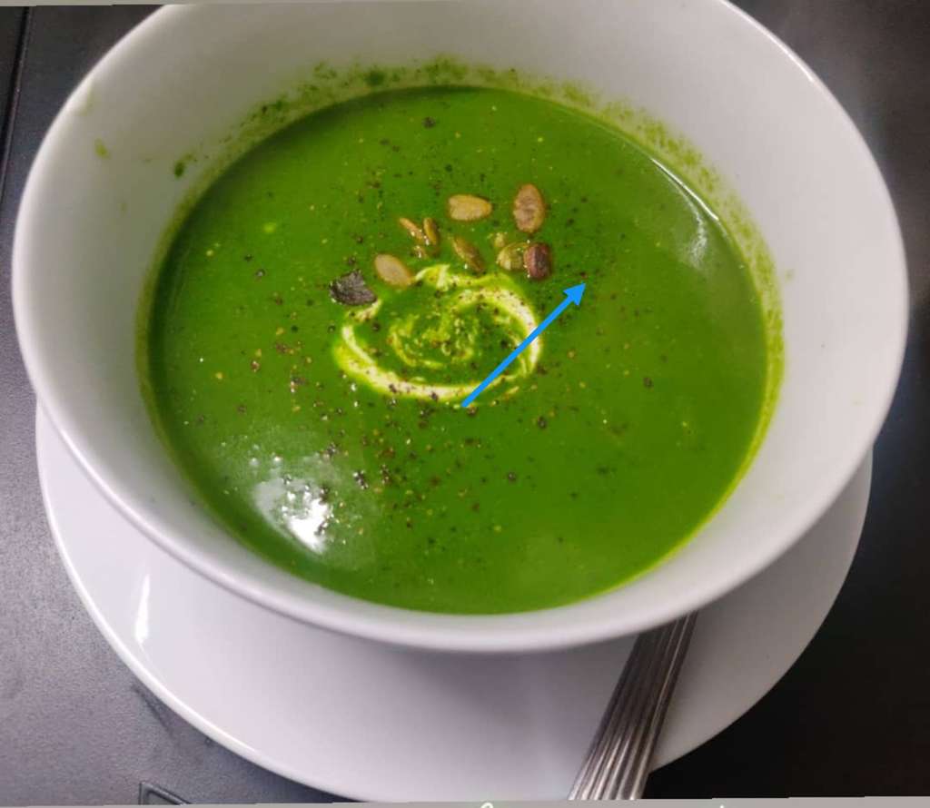 Cream of spinach🍜🥬