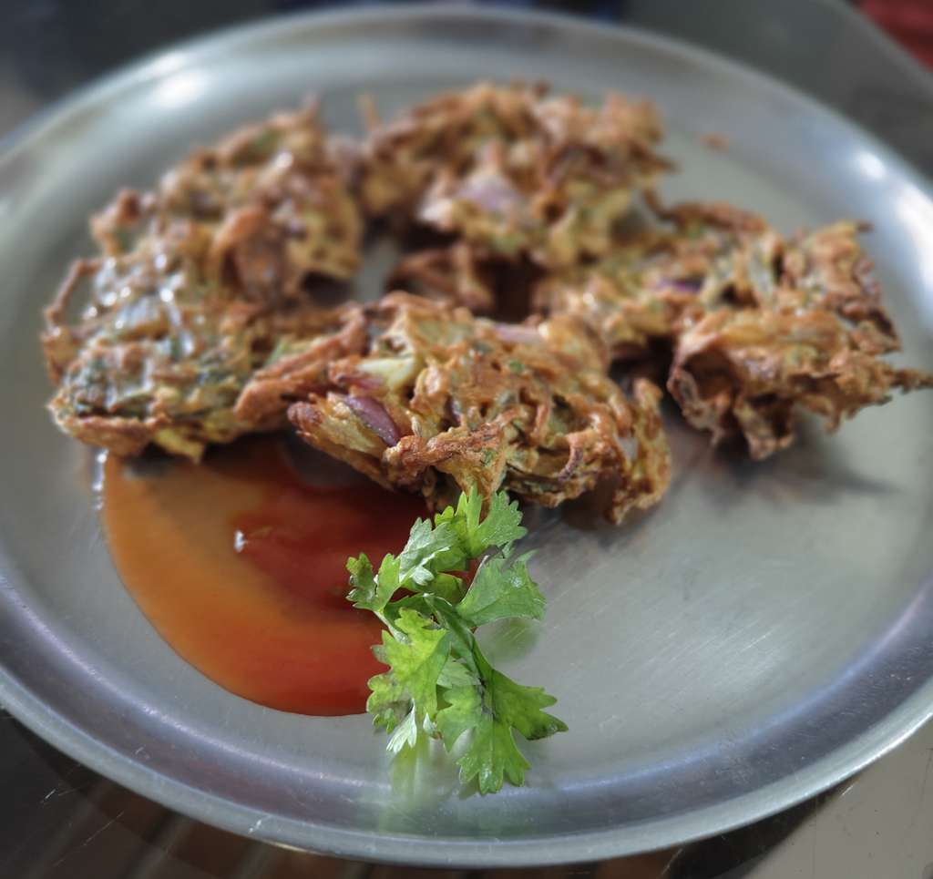 Air Fried Onion Pakoda