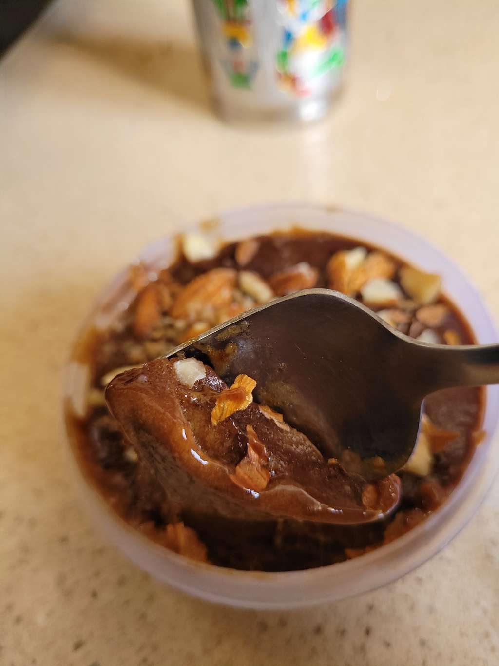 Salted Almond coffee icecream