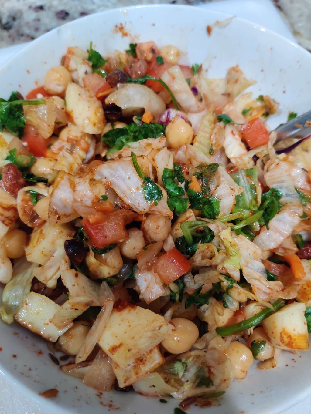 Perfect veg protein bowl