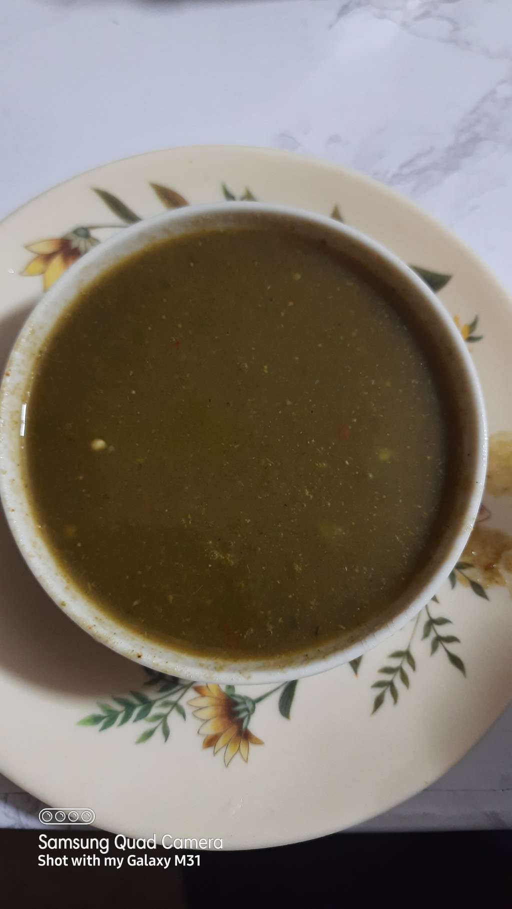 Green soup