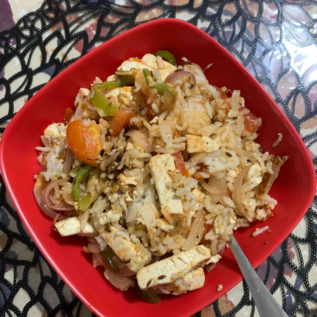 Tofu fried rice 