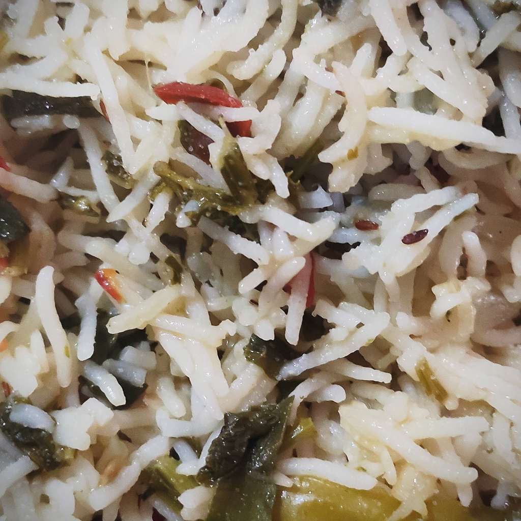 spinach rice 