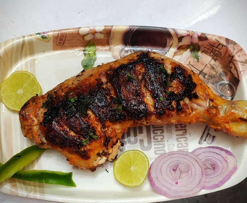 grilled chicken thigh
