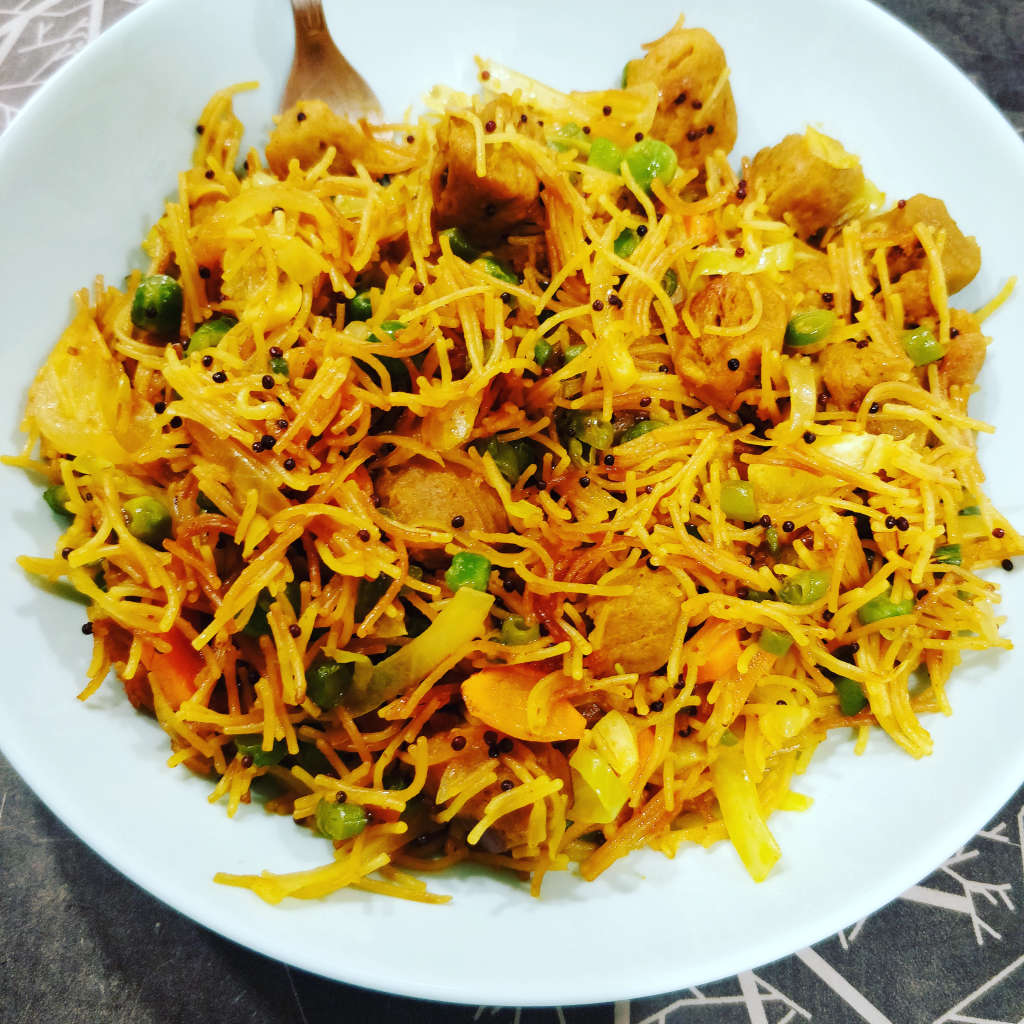 Bambino (Vermicelli) with Protein ka tadka
