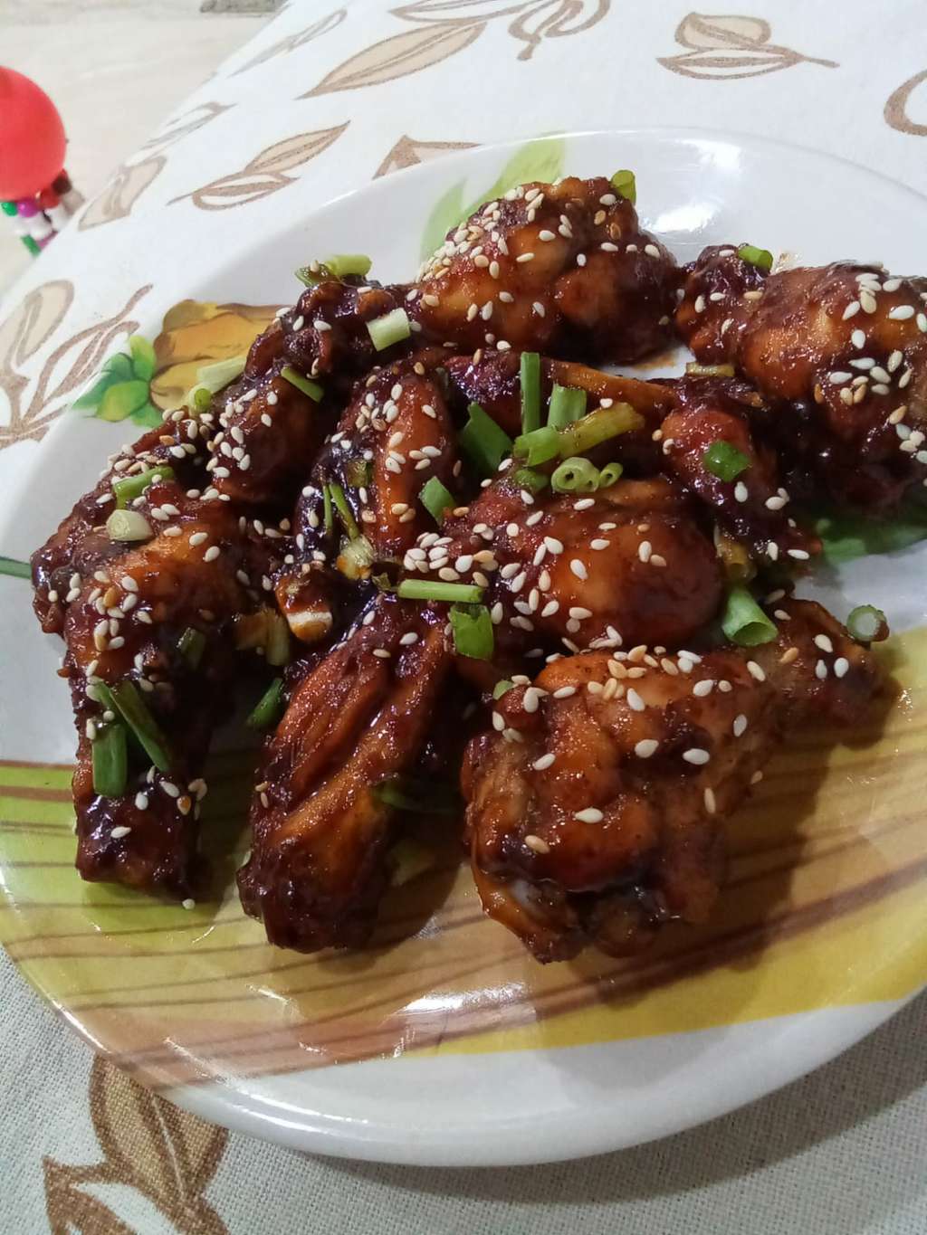 Air fired hot chicken wings(indo chinese)