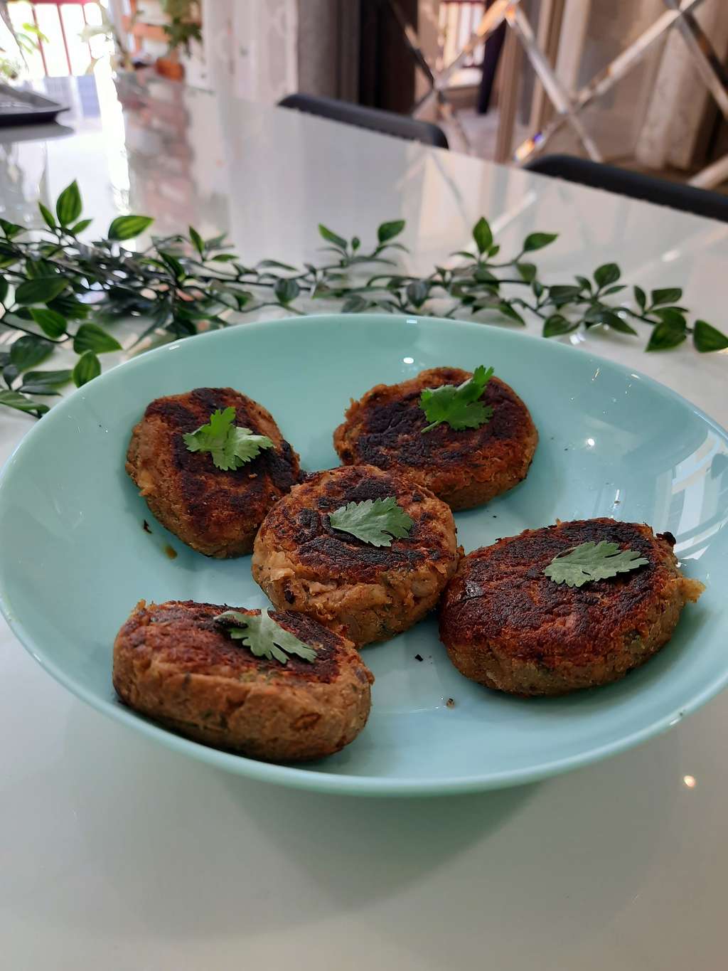 Soya aloo tikki