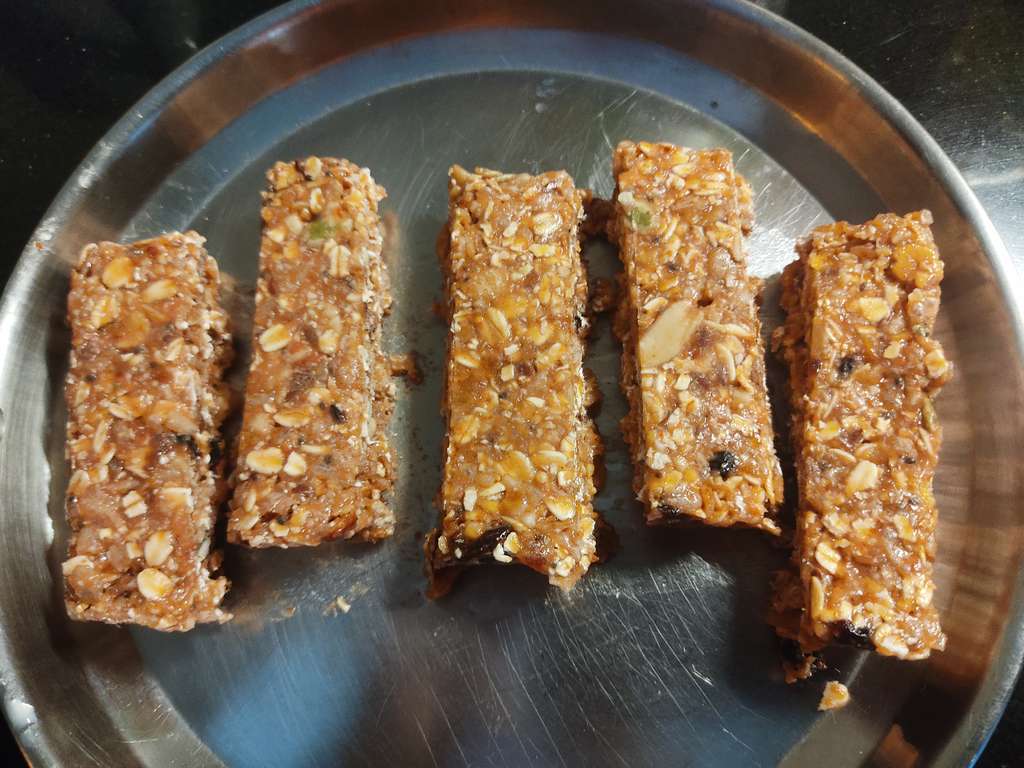 Home made protein bar 
