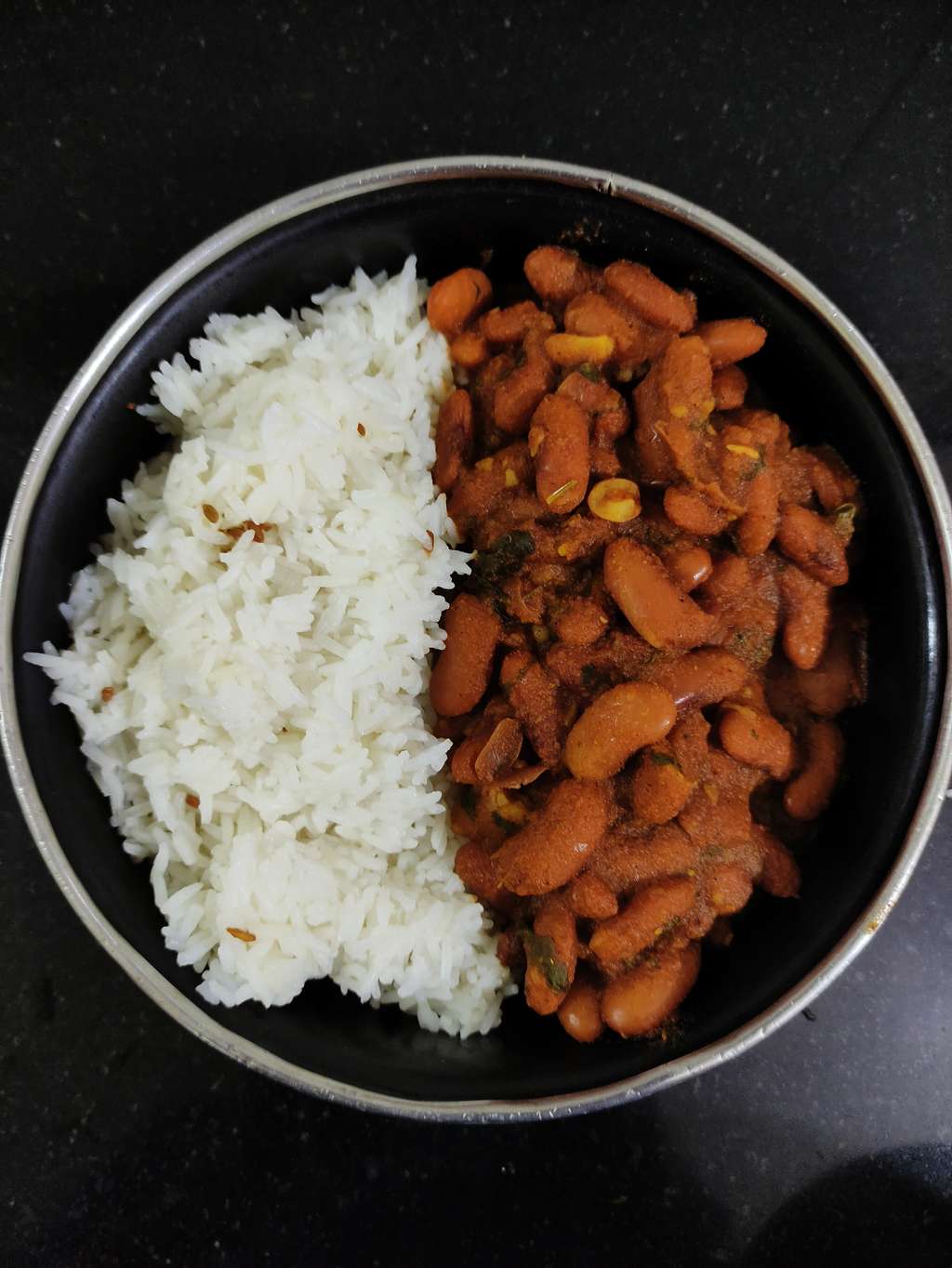 Rajma rice (Complete source of veg protein) (Oil free) (One pot meal)