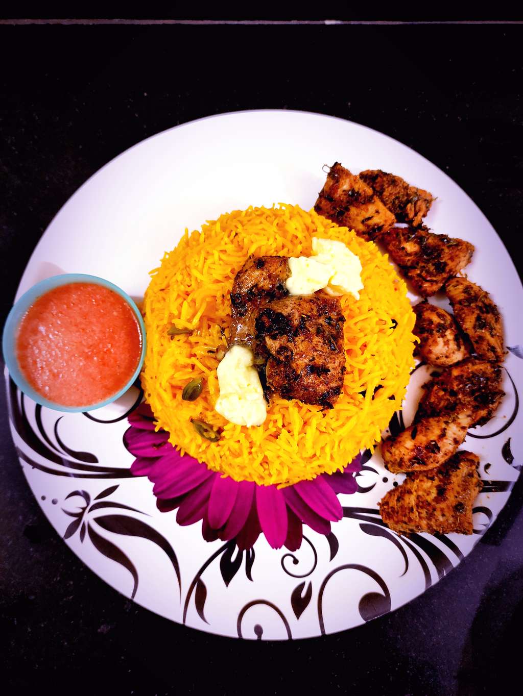 Bukhari Rice with Chicken