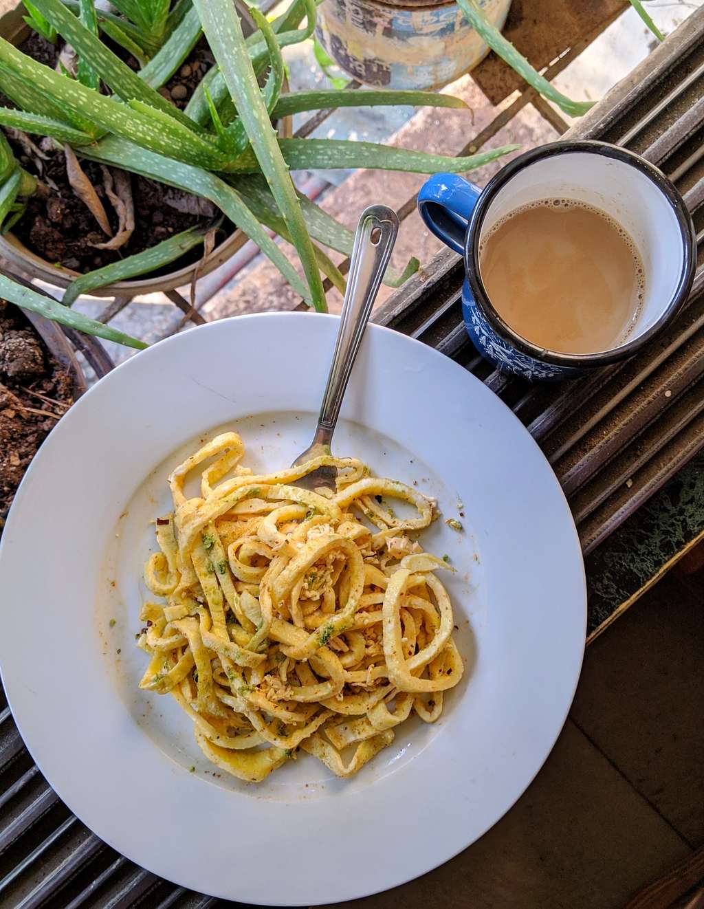 Omlette Sphagetti