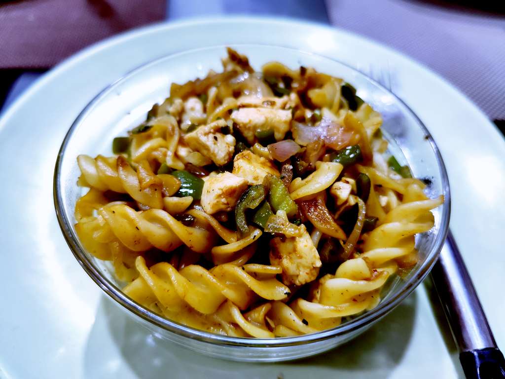 Paneer & veg Pasta