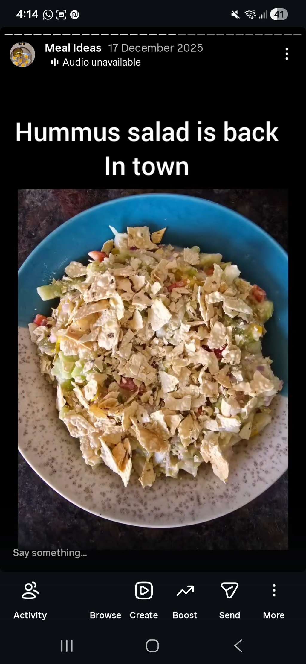 🥗 Protein-Packed Hummus Crunch Bowl ✨
