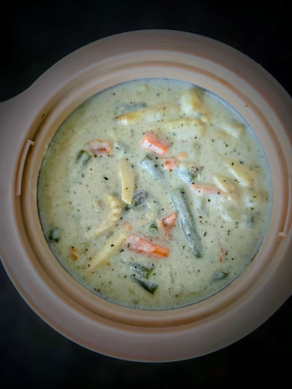 🥕 Creamy Garden Veggie Luxe
“Comfort food that makes veggies irresistible.”
“One bowl. Loads of veggies. Pure creamy goodness.” 🤍