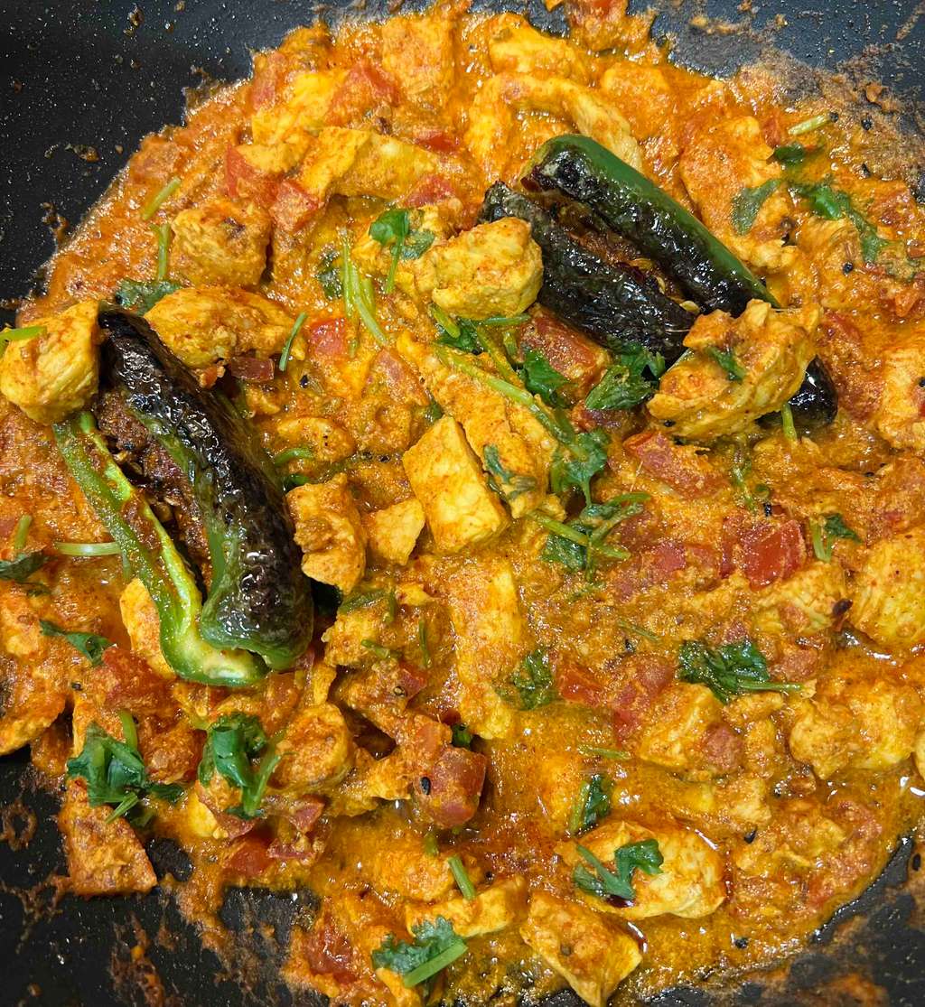 Spicy Achari Chicken