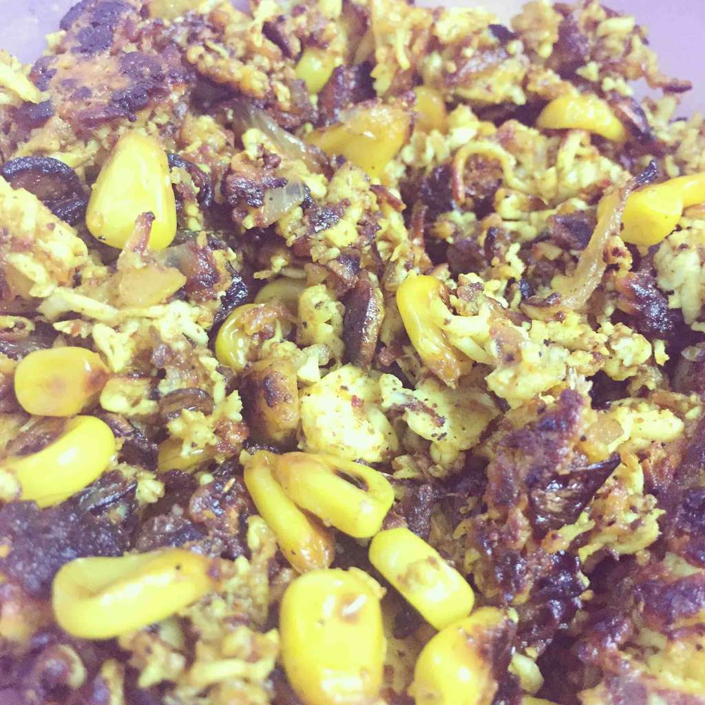 Cheesy Corn Paneer