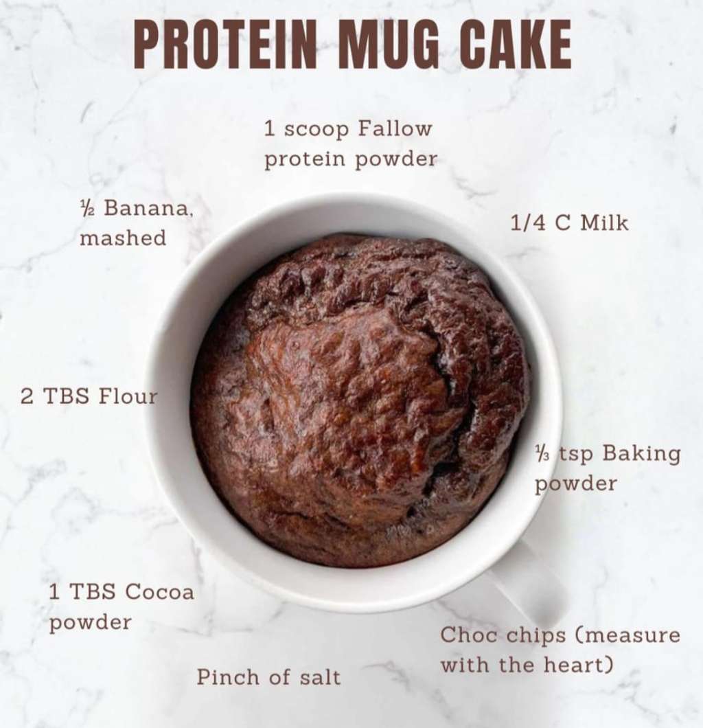 High Protein mug cake