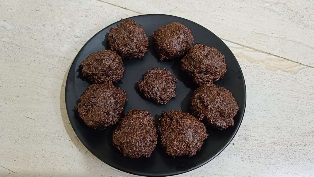 Oats choclate balls