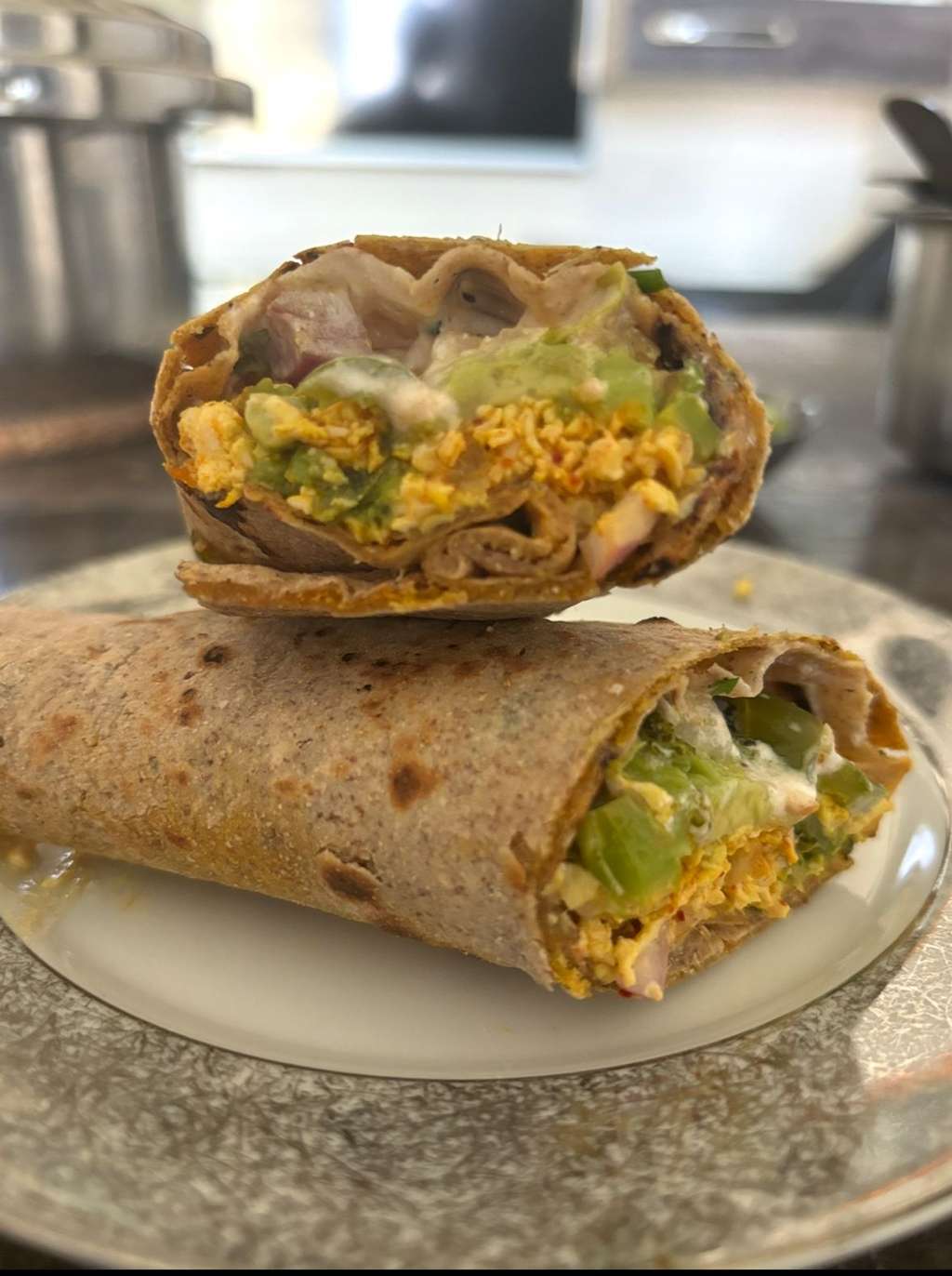 Tofu Veggies Wrap