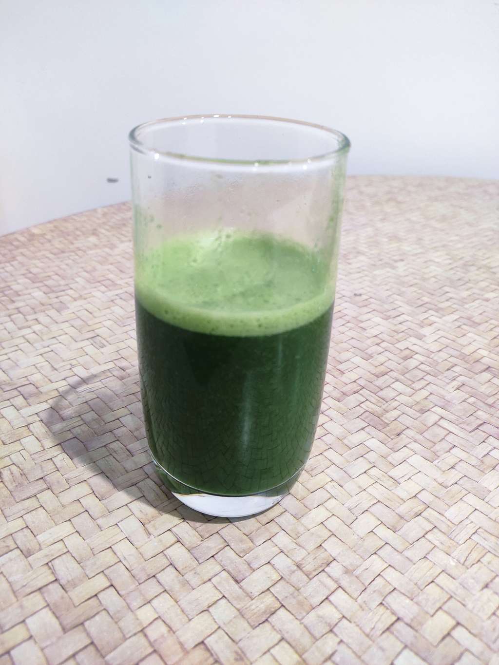 Spinach mint juice