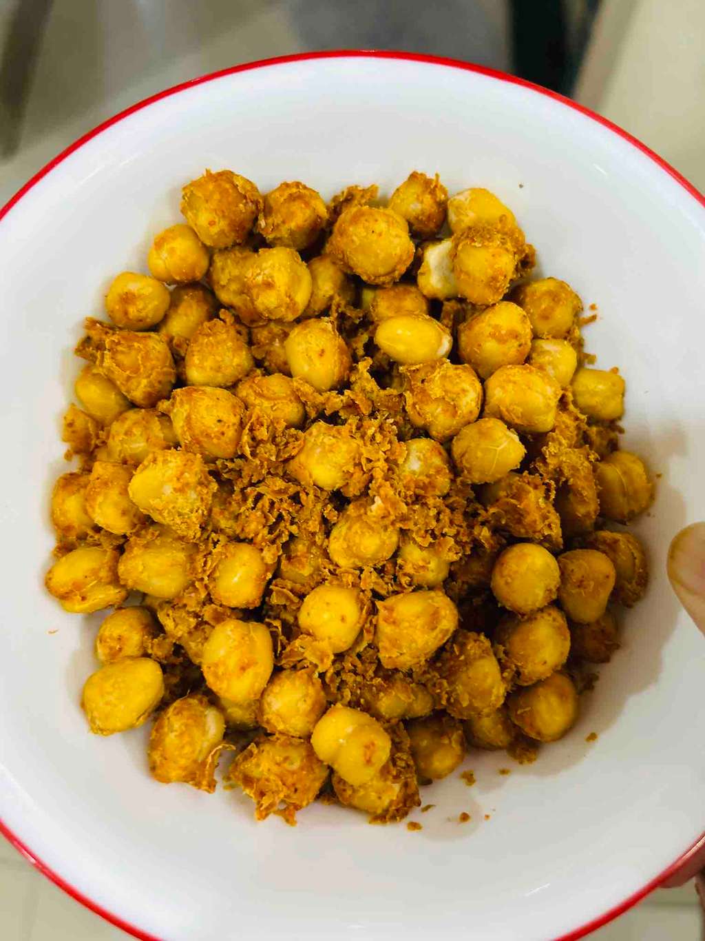 Airfried Chana Koliwada