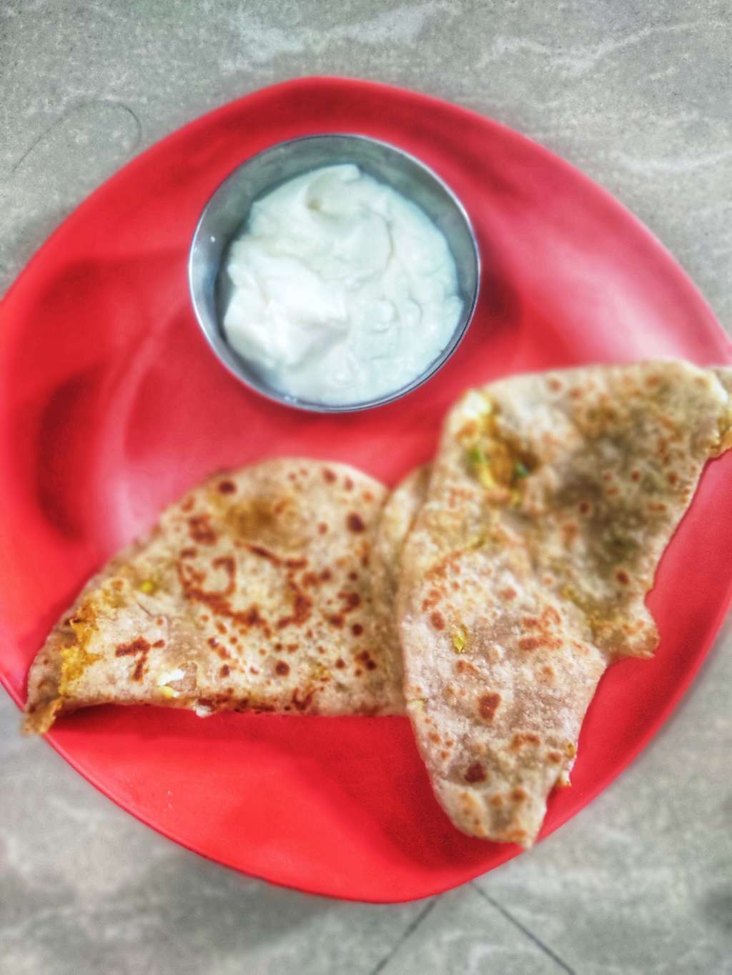 Soya Paneer Paratha