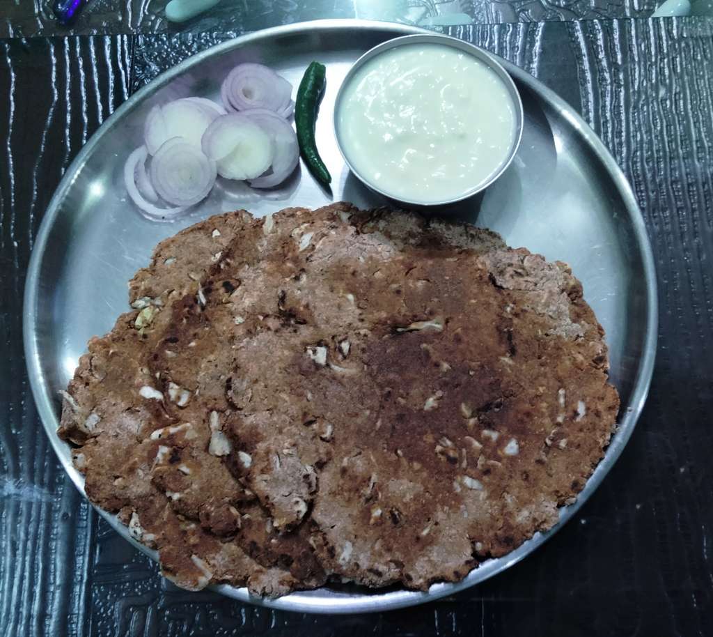 Soya Cabbage Paratha