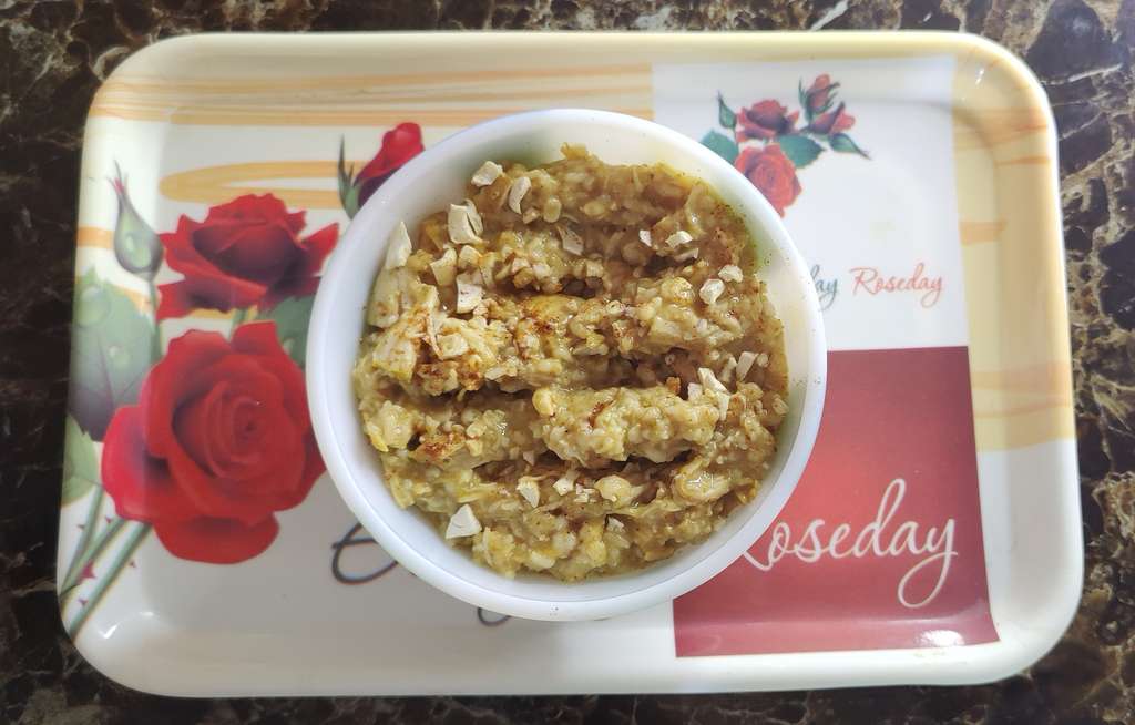 Chicken & oats porridge