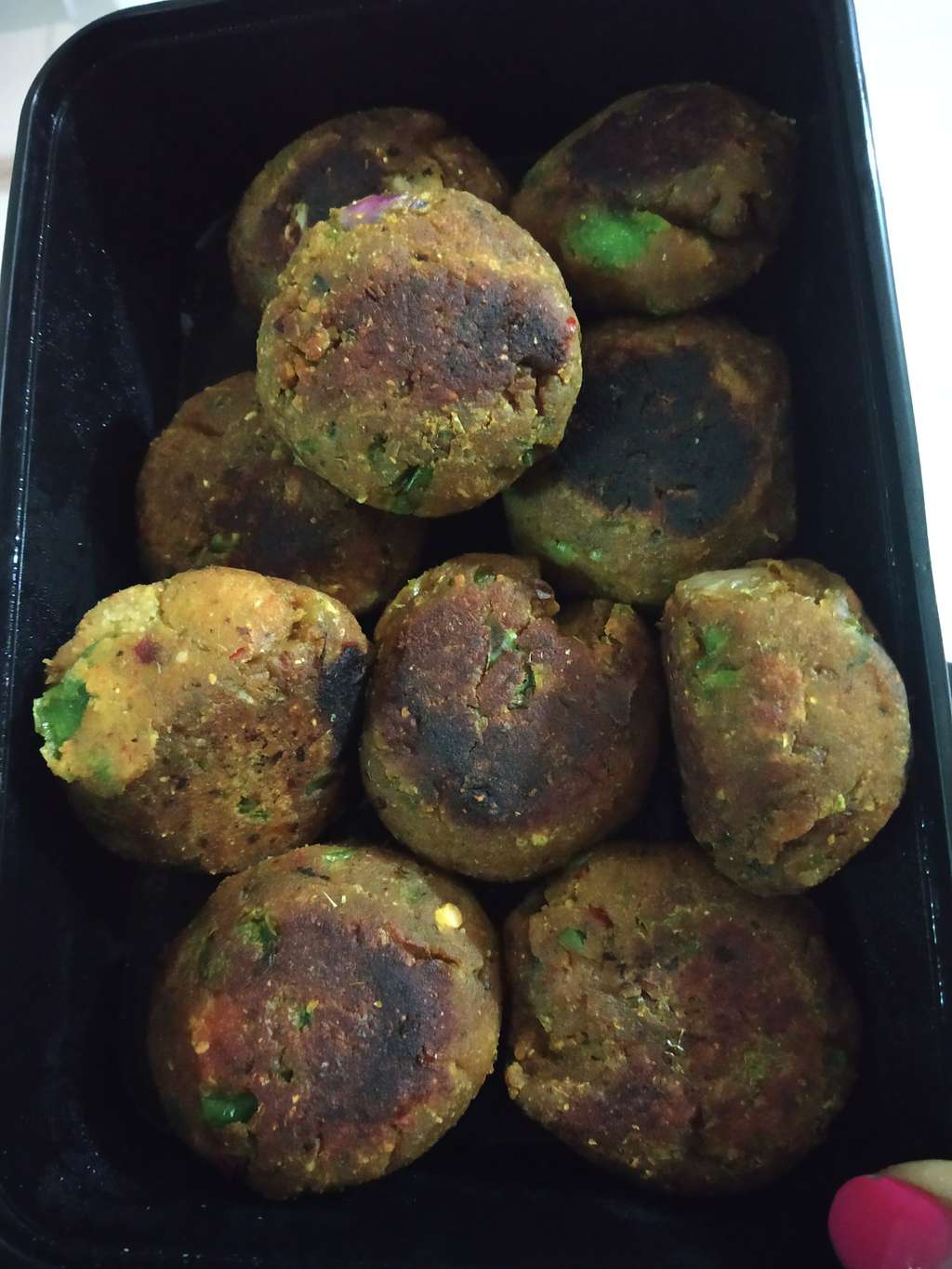 Soya-Besan-Wheat Tikki
