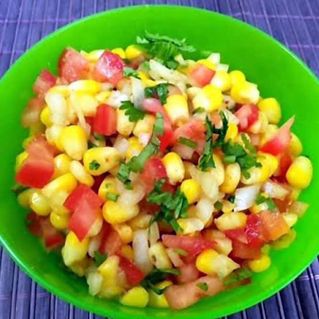 Sweet Corn Chat (200)gm Boiled yellow corn 