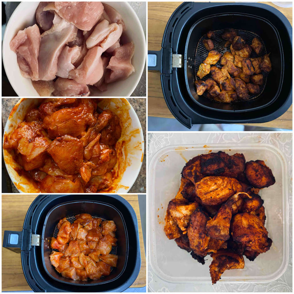 Zero oil/ Low oil grilled chicken breast 