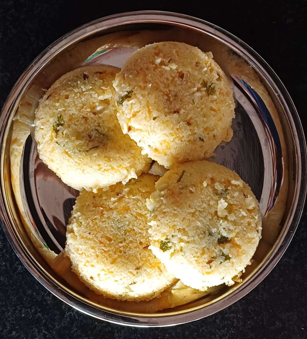 High ProteIn Rava Idly 