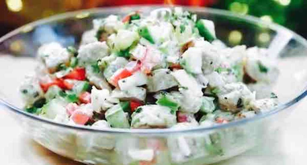Soya Chunk Salad
